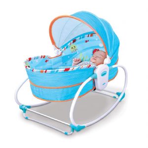 ROCKER & BASSINET 5 IN 1- MASTELA MAROC