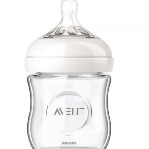 BIBERON NATURAL EN VERRE 120ML – AVENT MAROC