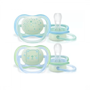 LOT DE 2 SUCETTES ULTRA AIR NUIT 0-6 M – AVENT MAROC