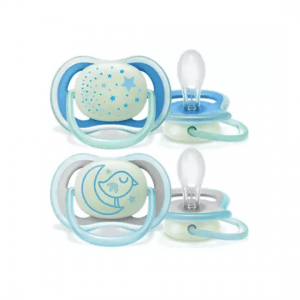 LOT DE 2 SUCETTES ULTRA AIR NUIT 6-18 M – AVENT MAROC