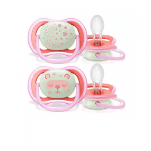 LOT DE 2 SUCETTES ULTRA AIR NUIT 6-18M-AVENT MAROC