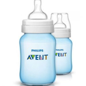 PACK 2 BIBERONS CLASSIC+ 260ML BLEU – AVENT MAROC