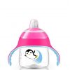 TASSE-PINGOUIN-AVEC-ANSES-ANTI-DÉRAPANTE-ROSE-200ML-6M+- AVENT-MAROC