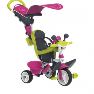 TRICYCLE BABY DRIVER CONFORT 2-ROSE- SMOBY MAROC