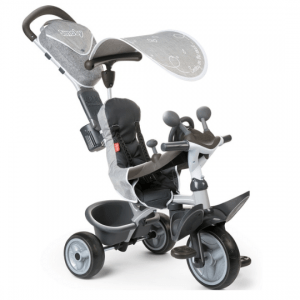 TRICYCLE BABY DRIVER CONFORT GRIS – SMOBY MAROC