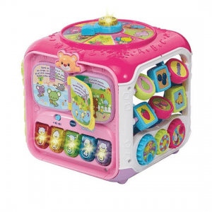 SUPER CUBE DES DÉCOUVERTES ROSE – VTECH MAROC