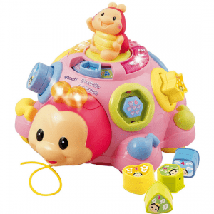 TRIEUR DE FORMES SUPER COCCINELLE DES FORMES ROSE – VTECH MAROC