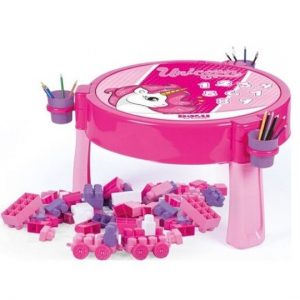 TABLE D’ACTIVITES UNICORN 100 PIECES MEGA BLOCK – DOLU MAROC