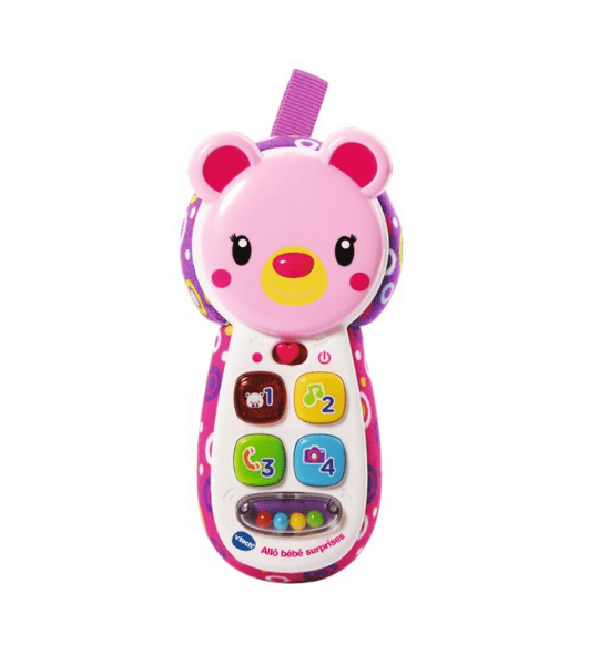 Telephone Allo Bebe Surprises Rose Vtech Maroc